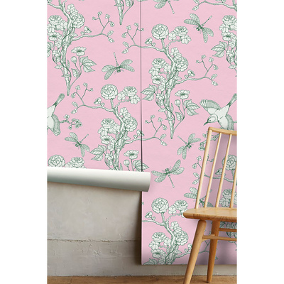 Wallpaper Pink Orient