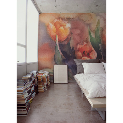 Wallpaper A Bouquet Of Tulips
