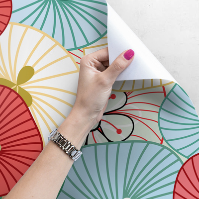 Wallpaper Colorful Umbrellas