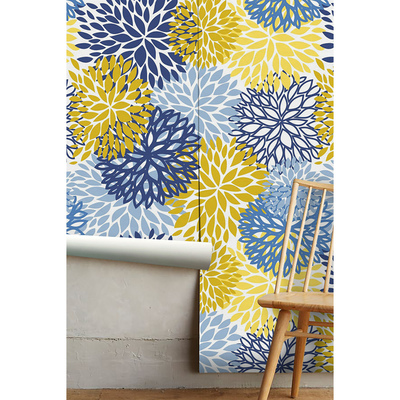 Wallpaper Abstract Chrysanthemum