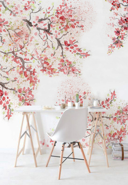 Wallpaper Spring Cherry Blossom