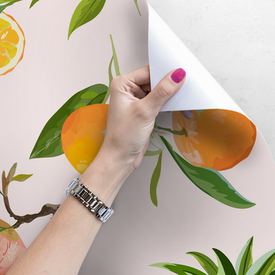 Wallpaper Exotic Fruit Cocktail