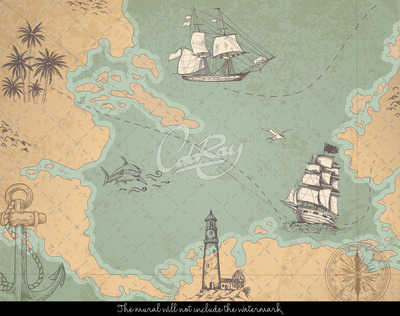 Wallpaper Treasure Map