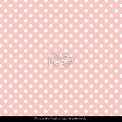Wallpaper Dots In Pink