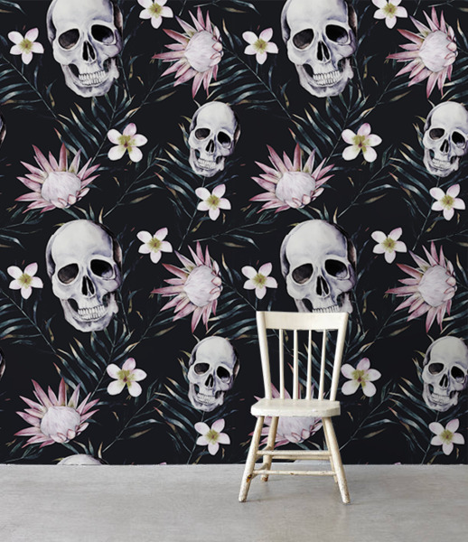 Wallpaper Floral El Muerto