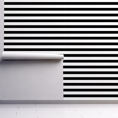 Wallpaper Black And White Vertical Stripes