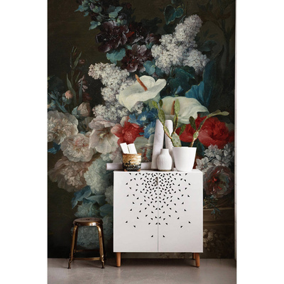 Wallpaper A Vase Full of Flowers