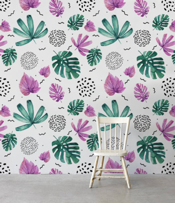 Wallpaper Modern Tropical