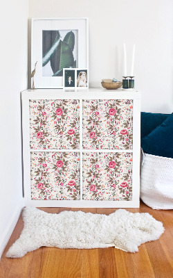 Ikea Kallax Decals Vintage Roses