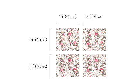 Ikea Kallax Decals Vintage Roses