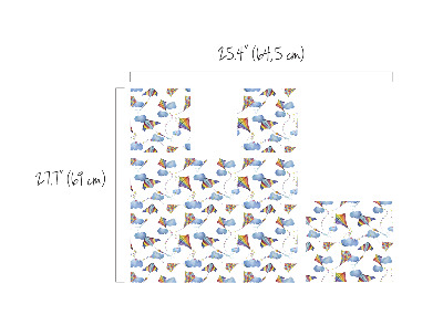 Ikea Duktig Decals Kites in a Cloudy Sky