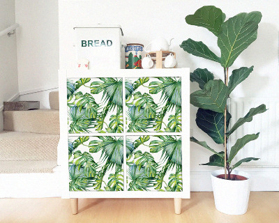 Ikea Kallax Decals Tropical Exotic Leaves