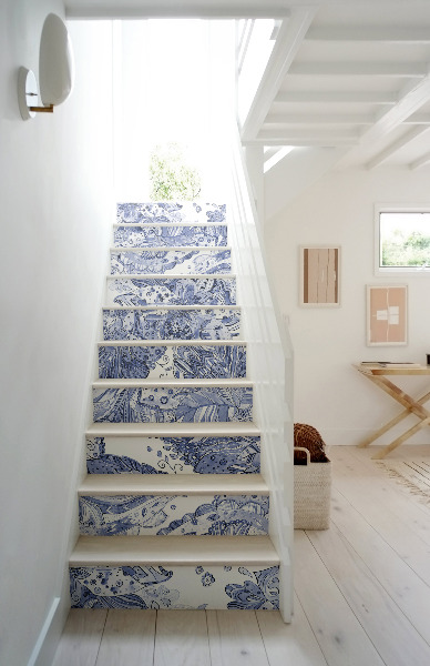 Stair decals Marvelous Leaves