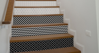Stair decals Geometric Abstractions