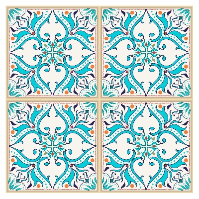 Tile decals Baby Blue Portugal