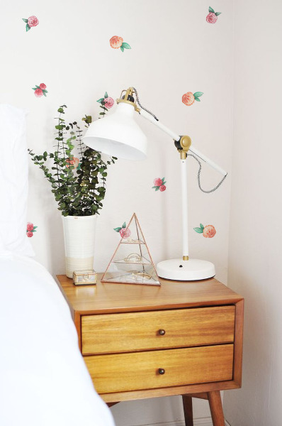 Wall decals Painted Roses