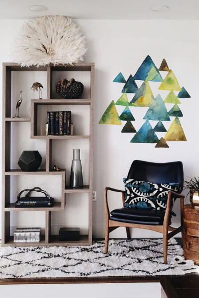 Wall decals Triangles