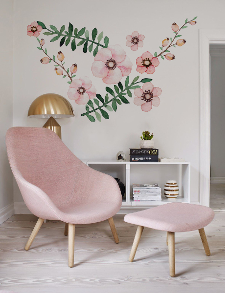 Wall decals Lovely Flowers