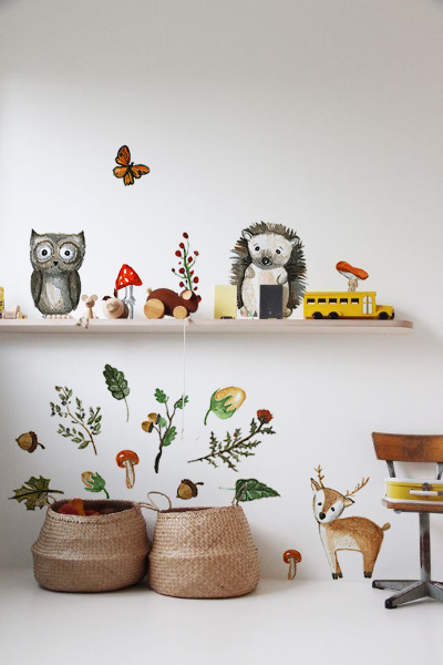 Wall decals Forest Animals