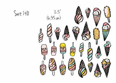 Wall decals Popsicle