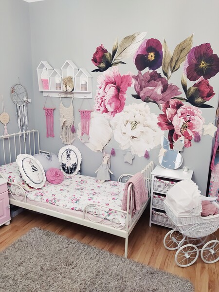 Wall decals Vintage Peonies