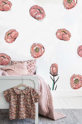 Wall decals Anemone Fall