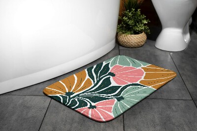 Bath mat Flowers Geometric