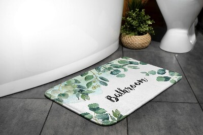 Bathroom rug Nature leaves