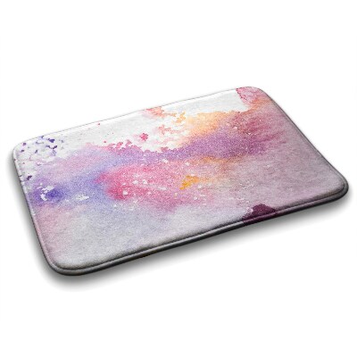 Non slip shower mat Colorful spots