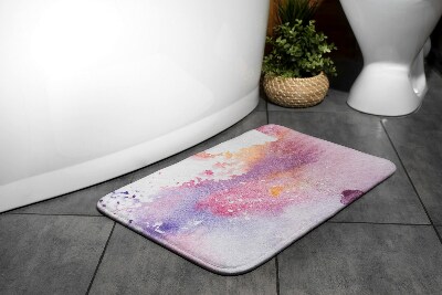 Non slip shower mat Colorful spots