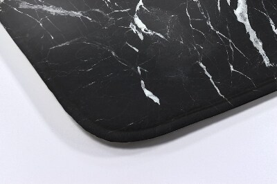 Bathmat Black marble