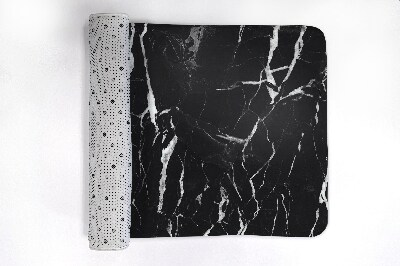 Bathmat Black marble