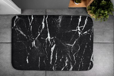 Bathmat Black marble