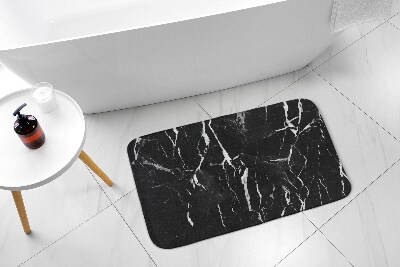 Bathmat Black marble