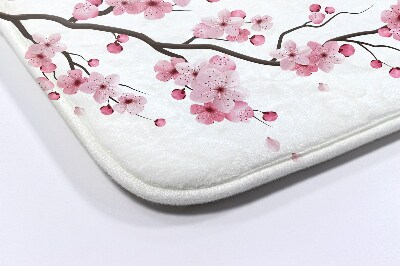 Bathroom carpet Japanese Cherry Blossoms