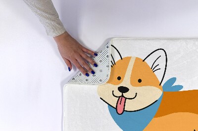 Bathroom mat Shiba Inu dog