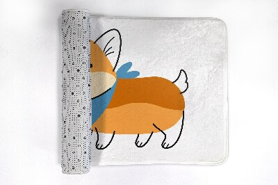 Bathroom mat Shiba Inu dog