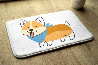 Bathroom mat Shiba Inu dog