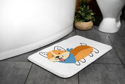 Bathroom mat Shiba Inu dog