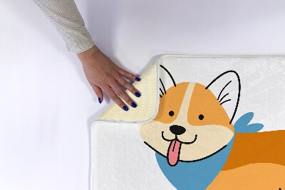 Bathroom mat Shiba Inu dog