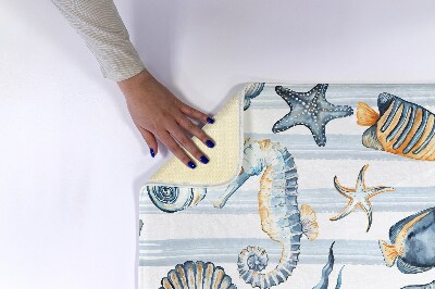 Bathroom rug Sea Animals