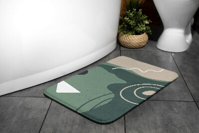 Bathmat Geometric Pattern