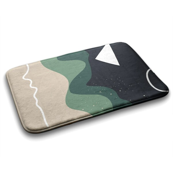 Bath mat Geometric Pattern