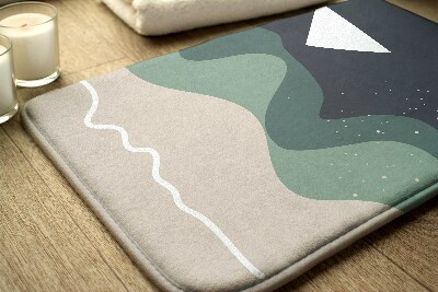 Bath mat Geometric Pattern