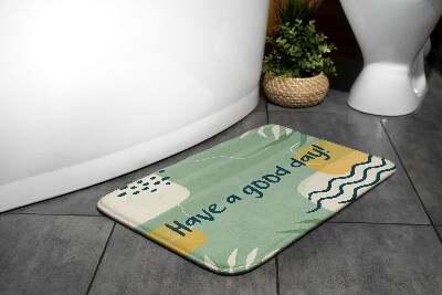 Non slip bath mat Geometric Abstraction