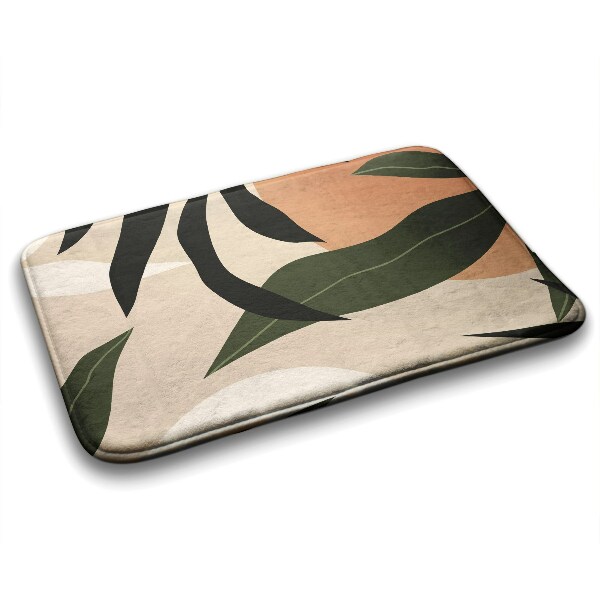 Bath mat Tropical abstract