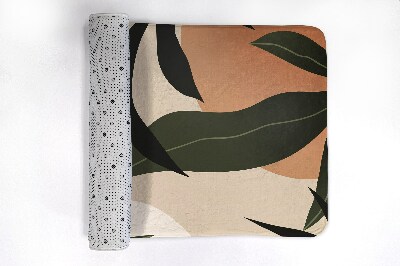 Bath mat Tropical abstract