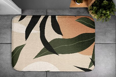 Bath mat Tropical abstract