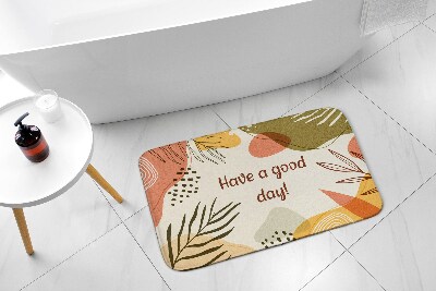 Bathroom rug Geometric Vegetable