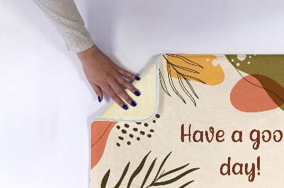 Bathroom rug Geometric Vegetable